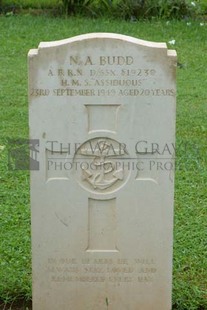 TRINCOMALEE WAR CEMETERY - BUDD, NORMAN ALLEN